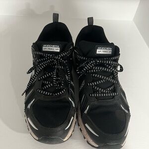 Skechers Black Athletic Shoes